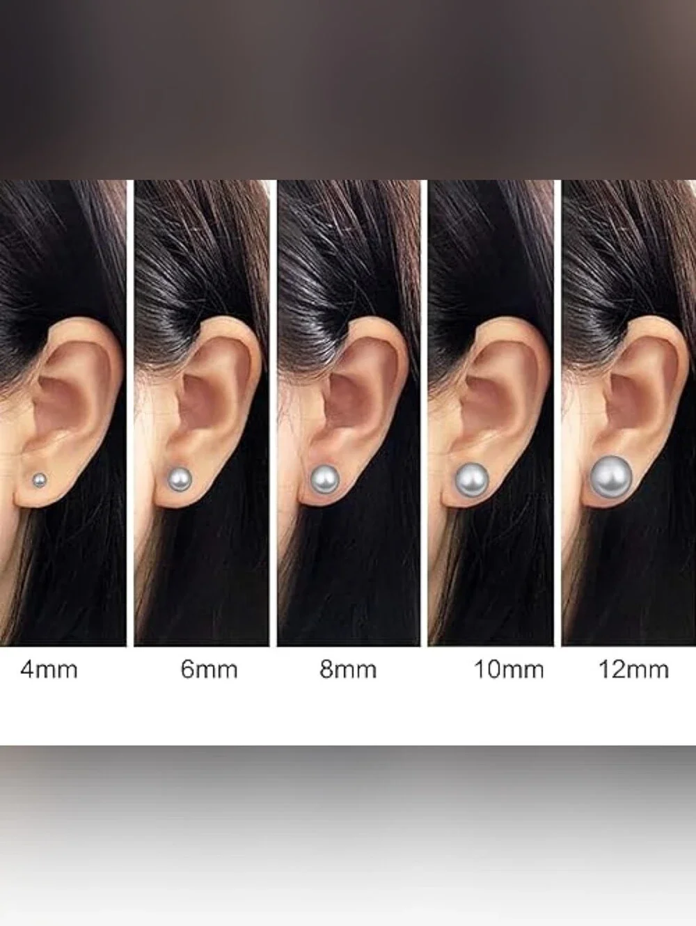 Pearl Ball Stud Earrings